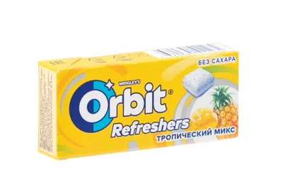 Жевательная резинка Orbit вкус спелая черника без сахара, 13.6г - купить с  доставкой в Самаре в Перекрёстке