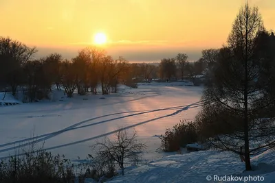 Зима Природа Рассвет - Бесплатное фото на Pixabay - Pixabay