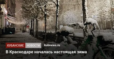 Какой будет зима в Краснодаре и Краснодарском крае по приметам: прогноз на  зиму от Романа Вильфанда - 30 ноября 2023 - 93.ru