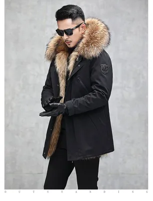 Толстая мужская зимняя куртка с меховым воротником, длинное пальто, мужская зимняя  куртка, Мужская парка, зимняя кур… | Мужские зимние куртки, Зимние куртки,  Куртка