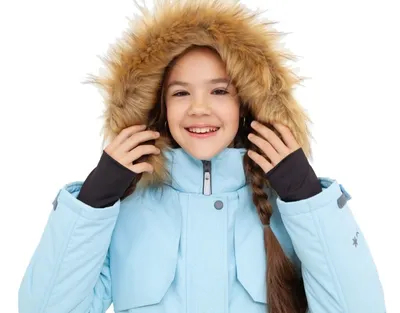 Полярный Куртка парка зимняя длинная утепленная с капюшоном