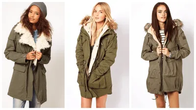 Тёплая куртка-парка с капюшоном 012345239044, цвет Хаки, артикул  012345239044 - купить в интернет-магазине ZOLLA по цене: 3 499 ₽