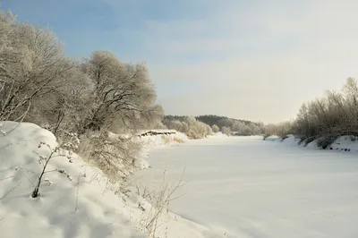 Зимняя река фото 74 фото