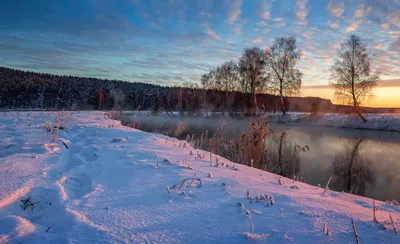 Зимняя река | Фотограф Сергей Шабуневич | Фото № 60754