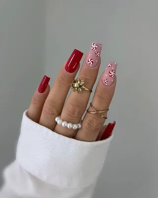 Нежный зимний маникюр 2020, коротки е ногти | Nails, Simple nails, Nail  designs