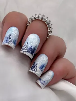 Зимние ногти ❄️ 2/366 | Instagram