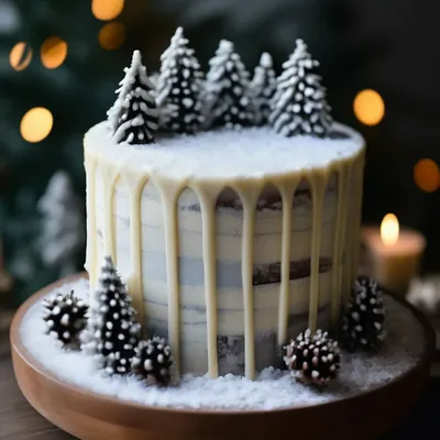 Пин от пользователя Charlotte Dalton на доске Christmas/winter cakes | Зимний  торт, Зимние торты, Тематические торты