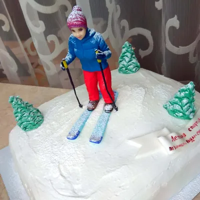 Торт на заказ Новогодняя сказка со сметанной начинкой от кондитерской  Буланже Томск