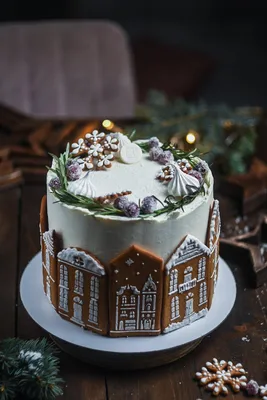 Зимы нет, а зимние торты есть 🍰❄️#свадебныетортычебоксары #тортычебоксары  | Instagram
