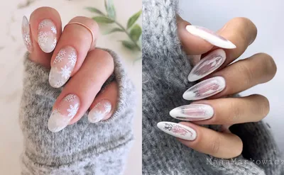 Идеи для зимнего маникюра - CITY NAILS