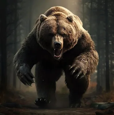 Злой медведь Клипарты для бесплатного скачивания | FreeImages
