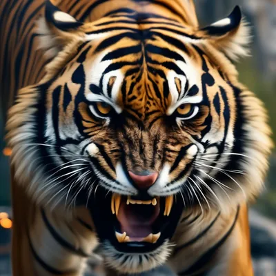 Тигр рисунок - 53 фото