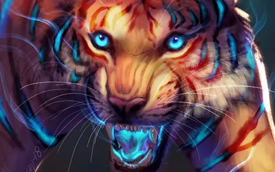 Злой тигр - красивые фото