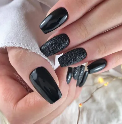 Черный Змеиный дизайн ногтей наклейки готический Хэллоуин дизайн 3D клей  Слайдеры для ногтей тату для девочек Декорации для маникюра TRF792-1 |  AliExpress