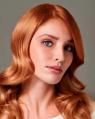 Золотисто рыжий цвет волос - 71 фото