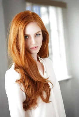 Светлый медный цвет | Light red hair, Long red hair, Shades of red hair