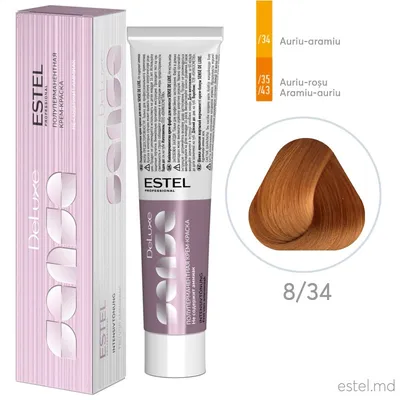 Купить краска для волос Estel De Luxe Silver 8/37 Светло-русый золотисто- коричневый 60 мл, цены на Мегамаркет | Артикул: 100024427100