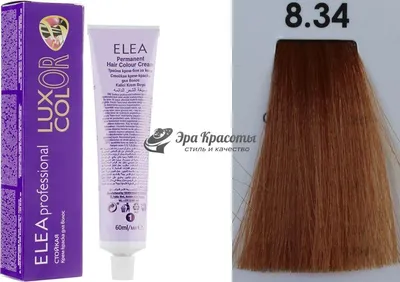 COLOR SHADE Крем-краска для волос № 8.34 светло-русый золотисто-медный  100мл от EPICA PROFESSIONAL