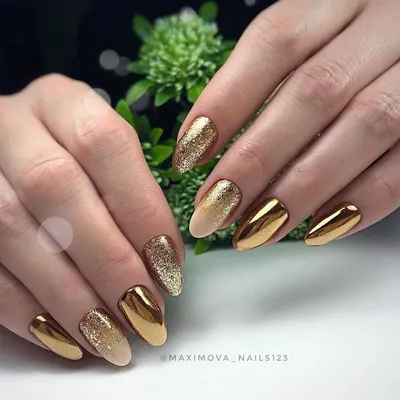 Пин от пользователя Maria на доске Design nails | Золотистые ногти,  Красивые ногти, Дизайнерские ногти