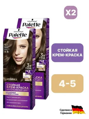 Стойкая крем-краска для волос Palette G3 Золотистый Трюфель 50 мл - купить  в Баку. Цена, обзор, отзывы, продажа