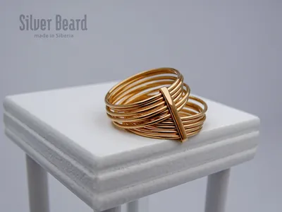 Кольцо из золота с микробриллиантом – Prostojewelry