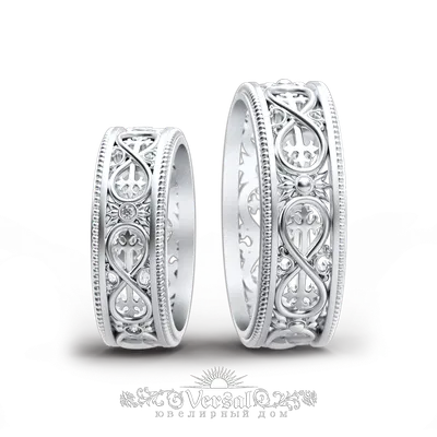 Кольцо из белого золота Vesna jewelry 1836-251-09-00 с коньячными  бриллиантами — купить в AllTime.ru — фото