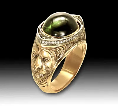 Купить Комбинированное золотое мужское кольцо Артикул:1006-110