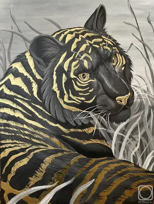 Животное золотой тигр - 70 фото
