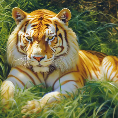Золотой тигр - 74 фото