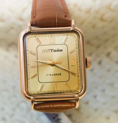 Часы Мактайм золотые 18781 купить в Ижевске за 36 300 руб.