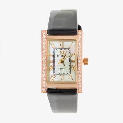 Золотые часы с фианитами 000-269095 | Купить в рассрочку | Интернет-магазин  НАШЕ ЗОЛОТО