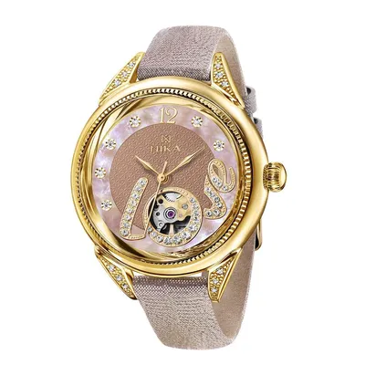 Наручные часы женские Ника 1284.1.3.86A бежевые - купить в Москве, цены на  Мегамаркет