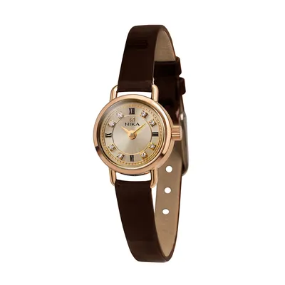 Купить золотые женские наручные часы НИКА LADY артикул 0401.2.1.51H с  доставкой - nikawatches.ru