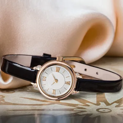 Купить золотые женские наручные часы НИКА LADY артикул 0401.2.3.51H с  доставкой - nikawatches.ru