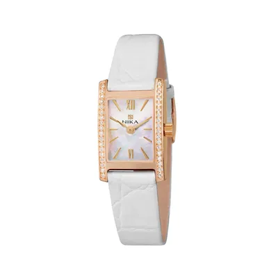 Золотые женские часы НИКА Lady 0450.2.1.35А (арт. 8134633) - купить в  Ювелирном Интернет-магазине 585 Золотой