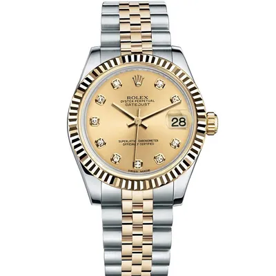 Часы Rolex Datejust 31 Datejust - Steel and Yellow Gold - Fluted Bezel -  Jubilee M178273-0002 020218 – купить в Москве по выгодной цене: фото,  характеристики