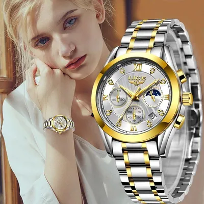 Золотые часы женские 56 купить в Украине: цена, отзывы и фото в каталоге  интернет-магазина Золотой Сфинкс