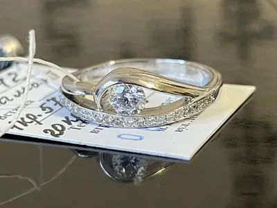 Обручальное кольцо из белого и красного золота с бриллиантами \"Солнечная  колесница\" от ювелирного бренда Alchemica Jewelry