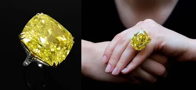 Золотое кольцо с бриллиантами и топазом, арт. 141