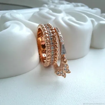 Золотое кольцо с цирконами и жемчугом 005-35 купить в Украине: цена, отзывы  и фото в каталоге интернет-магазина Золотой Сфинкс