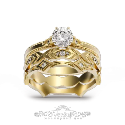 Женское кольцо с миксом натуральных камней из красного золота 585 пробы  DR-01A342-1-Mix | Размер 18 (57) купить с доставкой | Кольца