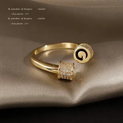 Золотое кольцо женское 585 пробы золотые кольца женские на фалангу с  фианитами двойное кольцо - купить с доставкой по выгодным ценам в  интернет-магазине OZON (524859703)