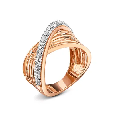 Женские золотые кольца 585 пробы — купить женское золотое кольцо 585 пробы  в Москве в интернет-магазине Adamas.ru