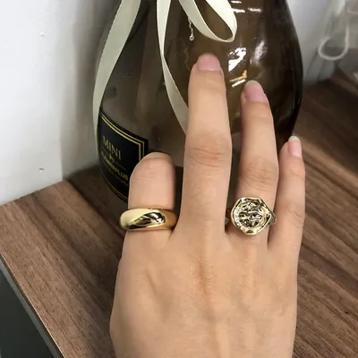 Золотое кольцо с топазом и фианитами 000-381553 | Купить в  интернет-магазине «Наше золото»
