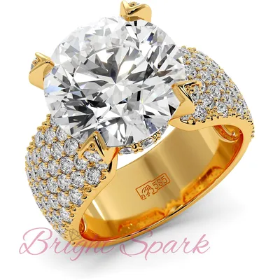 Золотые кольца с бриллиантами купить от производителя в Санкт-Петербурге на  Васильевском острове