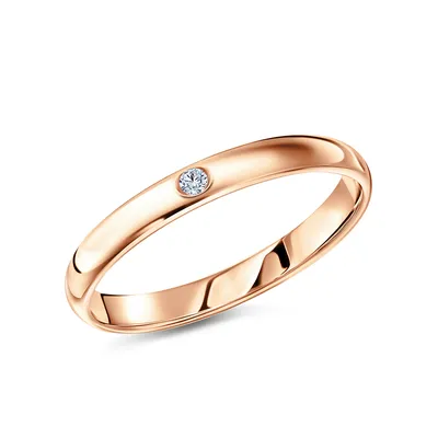 Кольца :: Кольца из золота :: Бриллиант :: Очаровательное золотое кольцо в  виде цветка с бриллиантом