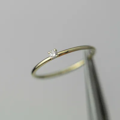 Золотое кольцо с камнями Сваровски | Silver Beard