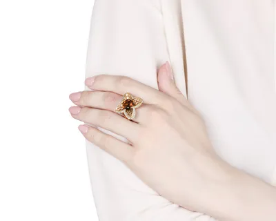 Оригинальное золотое кольцо с раухтопазом 3.26ct Rodney Rayner – купить по  цене 919 500 ₽ с доставкой в интернет-магазине Mister Diamond