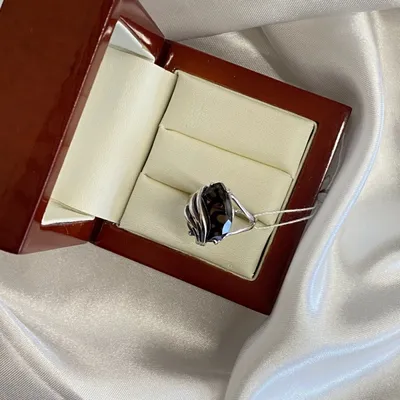 Золотые кольца с раухтопазом - купить в ювелирном интернет-магазине  Самоцветы