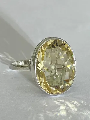 Кольцо Tiffany из желтого золота 750 пробы с цитрином 9302 - купить сегодня  за 100000 руб. Интернет ломбард «Тик – Так» в Москве